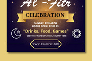 Eid Al Fitr Celebration Social Media, a Social Media Template by MightyDesign (Thumbnail 4 of 7)
