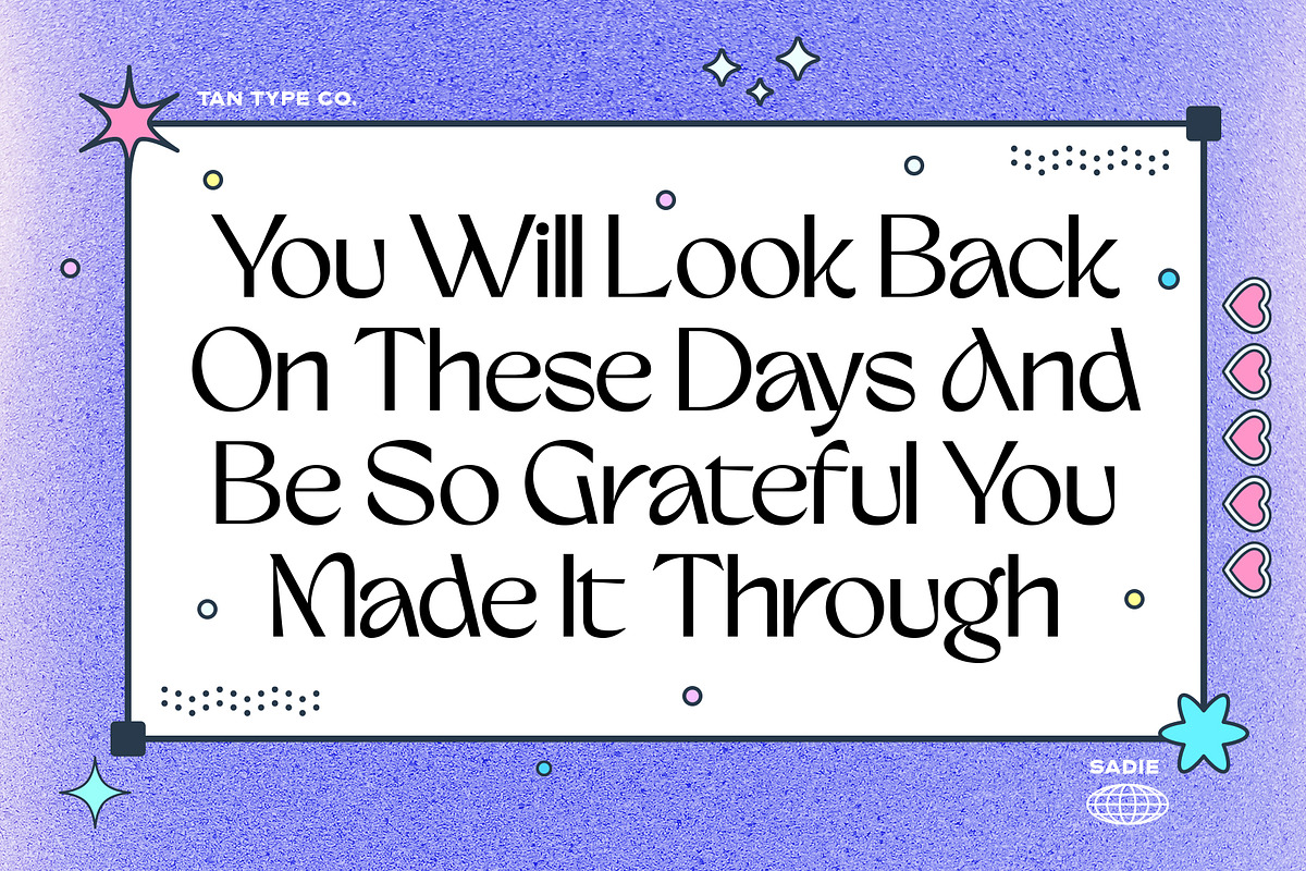 TAN - SADIE, a Font by TanType (Photo 8 of 10)