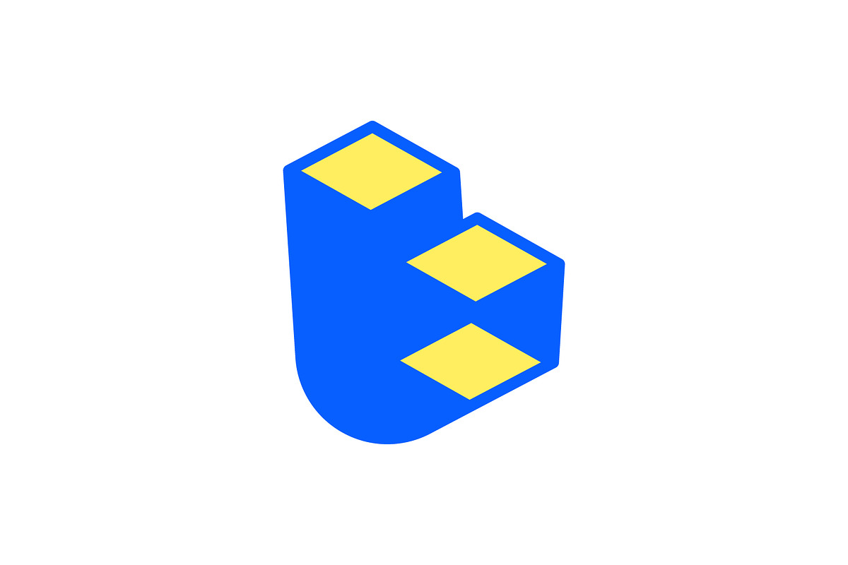 b + building logo, a Branding & Logo Template by designbydi (Photo 3 of 3)