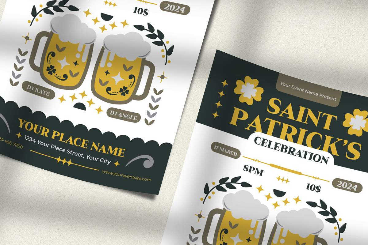 St Patricks Celebration Flyer, a Flyer Template by Hole Hope Design (Photo 3 of 5)