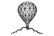 Hot Air Balloon Silhouette Bundle, an Object Illustration by Gaye Art (Thumbnail 19 of 31)