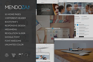 Mendoza - Business WordPress Theme