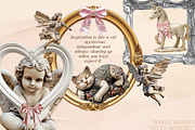 Vintage Renaissance Collage, an Object Graphic by barsrsind (Thumbnail 2 of 9)