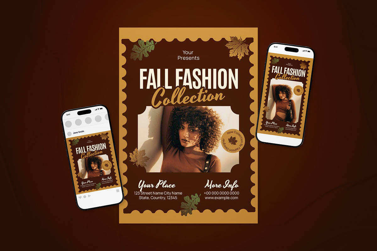 Fall Fashion Collection Flyer Set, a Flyer Template by The Good Store (Photo 1 of 2)