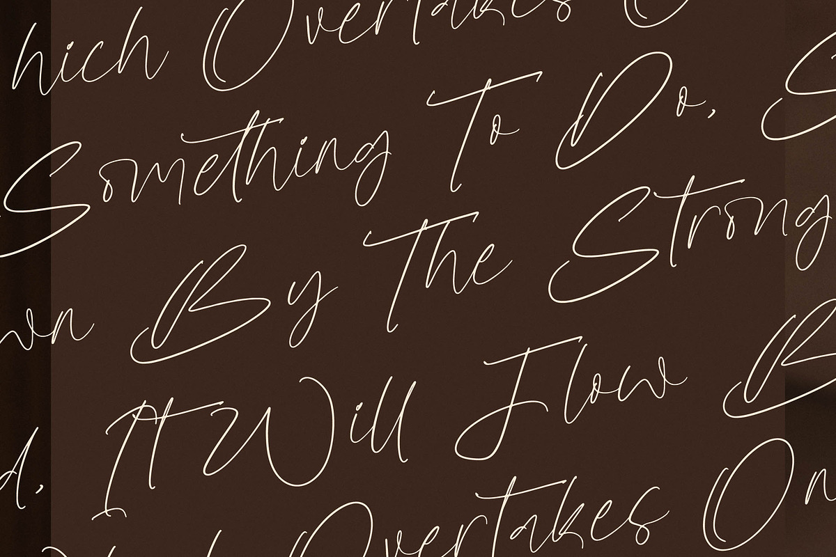 Gilberons Knighten Elegant Signature, a Script Font by Letterena Studios Script (Photo 10 of 15)