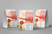 Restaurant Table Tent Template-V02, a Stationery Template by Template Shop (Thumbnail 3 of 5)