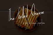 Handwritten Font Grilled Cheese, a Script Font by DesignedBetter (Thumbnail 1 of 6)