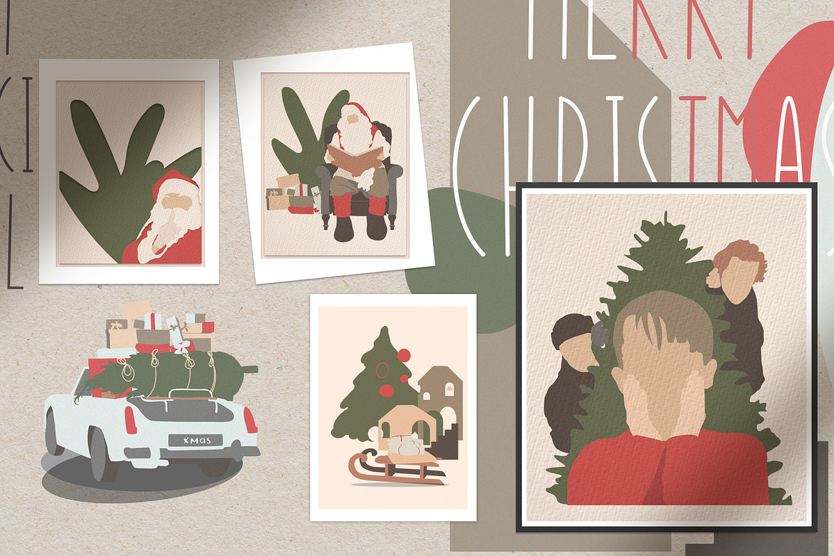 Christmas Secret Cozy Graphic Set, a Decorative Illustration by Ann Art Houze (Photo 8 of 14)