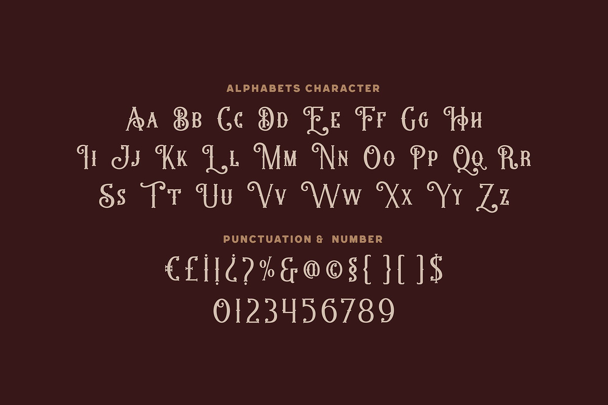 Silk Masder - Vintage Display Font, a Blackletter Font by Imoodev (Photo 5 of 5)