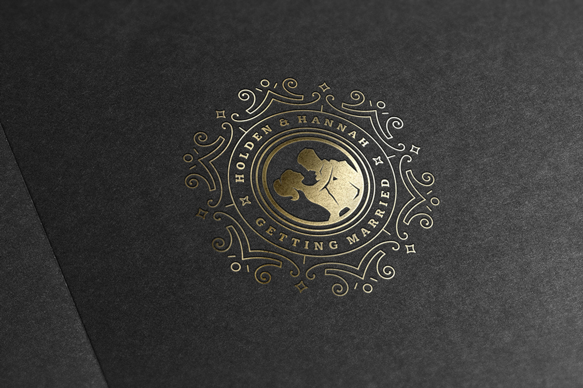 18 Wedding Logos and Badges, a Branding & Logo Template by Vasya Kobelev (Photo 6 of 12)
