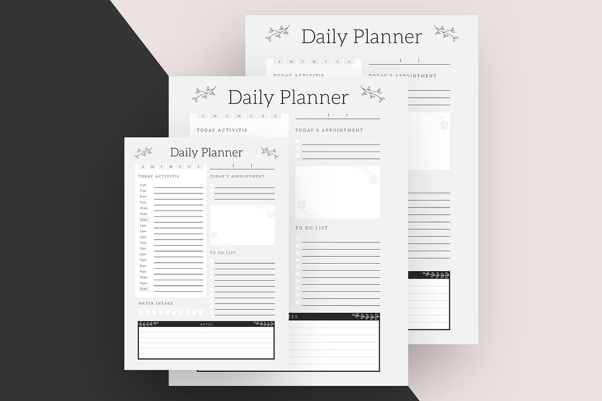 Ultimate Daily & Weekly Planner, a Stationery Template by Amit Debnath (Photo 7 of 8)