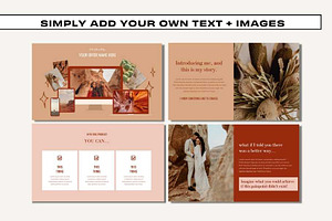 Canva Sales Page - Desert Boho