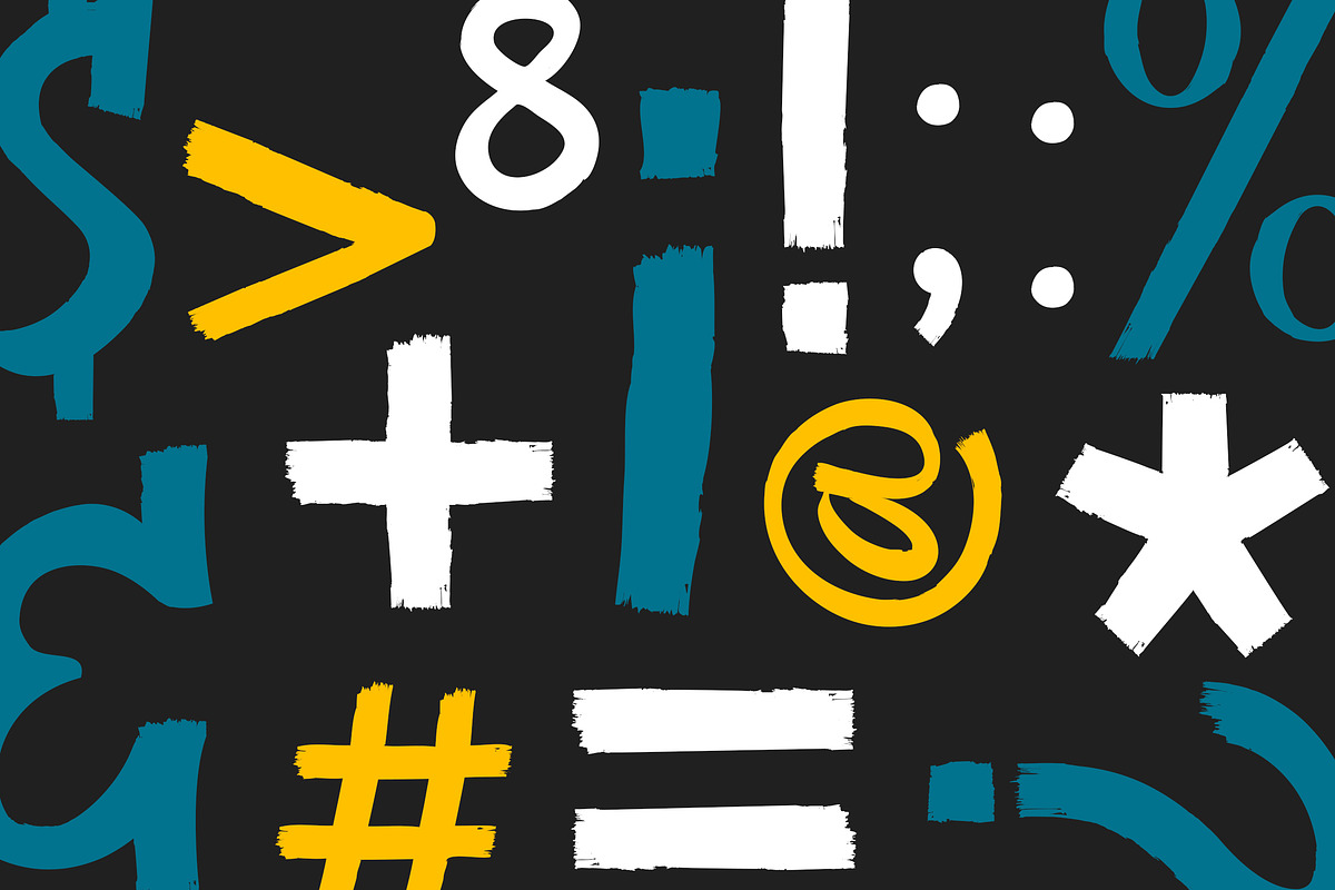 Modavina Display Brush Font preview 2