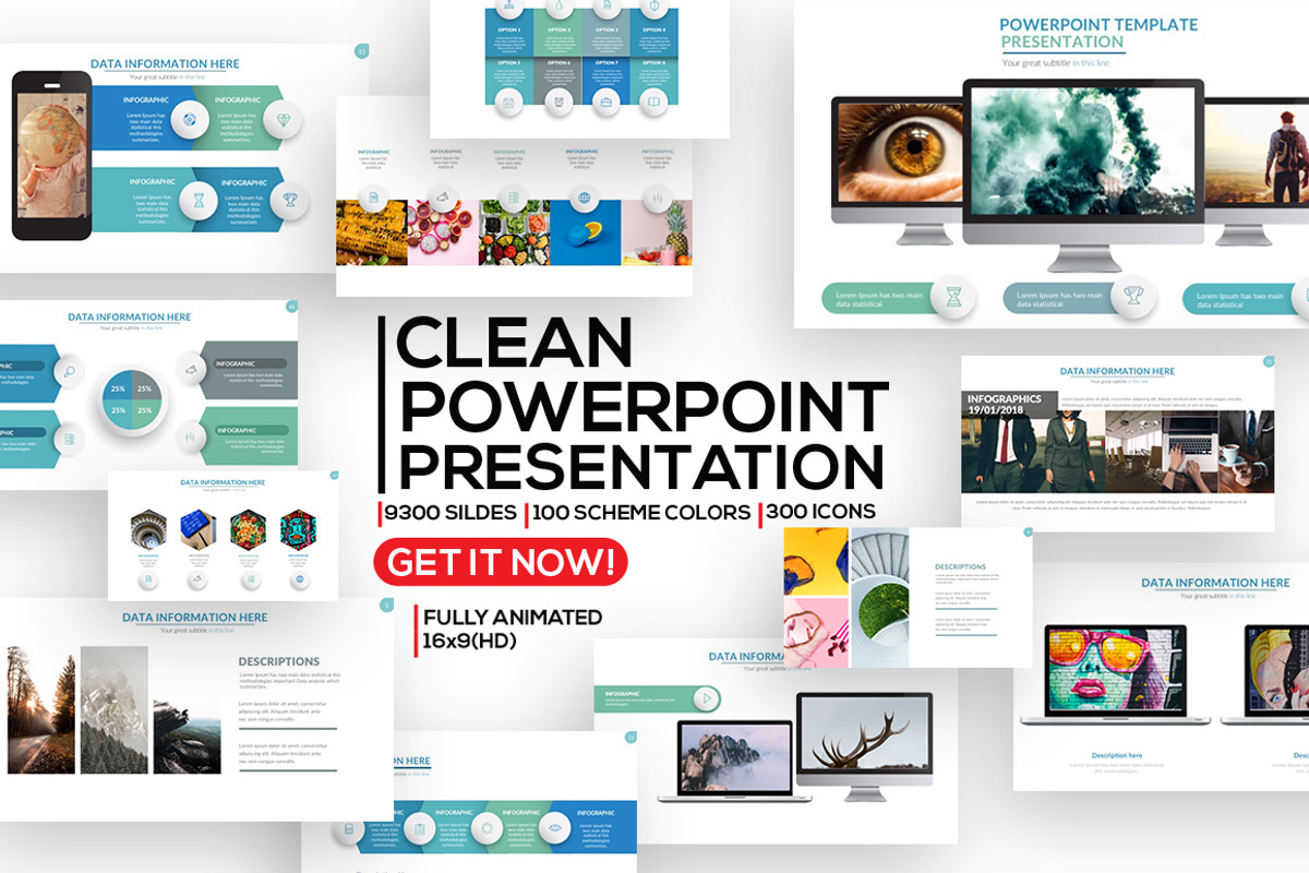 Clean Powerpoint Presentation, a Presentation Template by Graphicgo (Photo 25 of 25)