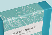 Soap Bar Label Mockup - 6 views, a Packaging Mockup by Illusiongraphic (Thumbnail 12 of 16)