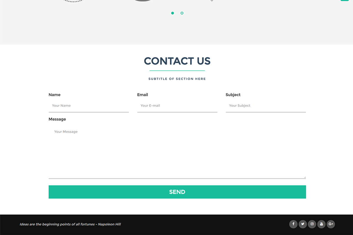 Agenzia | Portfolio & Agency, a WordPress Template by ThemeBear (Photo 8 of 8)