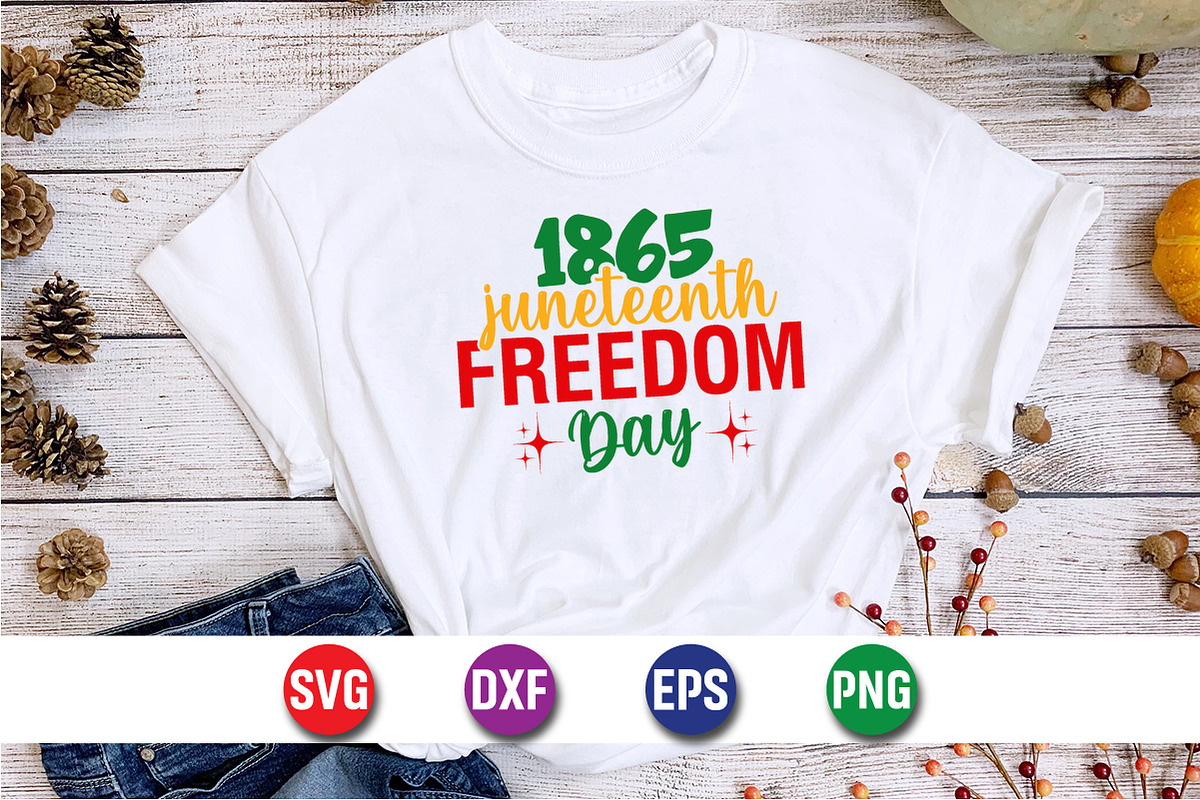 Juneteenth Freedom Day 1865 SVG, an Object Graphic by SVGCuteShop (Photo 2 of 3)