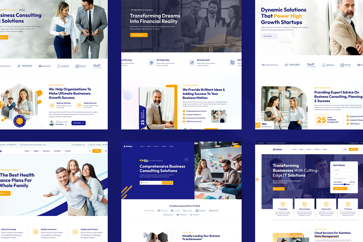 Apexa - Consulting HTML Template, a HTML Template by AliThemes (Photo 2 of 2)