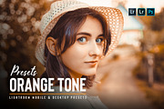 Orange Tone Mobile & Desktop Presets, an Action Add-On by Effect-Hub (Thumbnail 1 of 15)