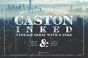 Caston Inked, a Font by Unember (Thumbnail 1 of 5)