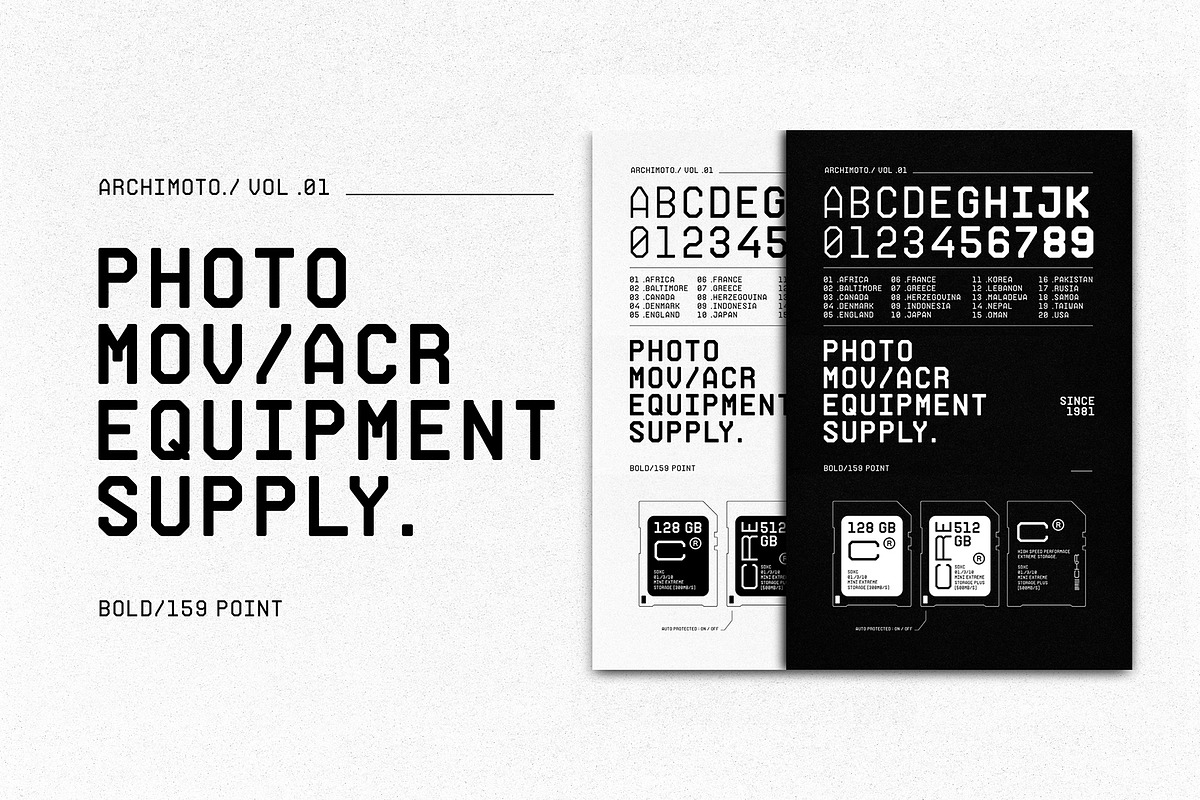 Archimoto, a Sans Serif Font by OWL KING (Photo 9 of 9)