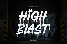 High Blast | Graffiti Font