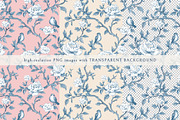 Chinoiseries Vector Seamless Pattern, a Pattern Graphic by Olya Creative (Thumbnail 2 of 10)