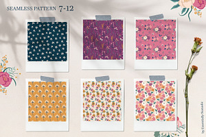 Meadow Floral Pattern Collection