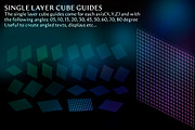 160 Isometric Guides (PNG, Brushes), a Brush Add-On by xresch (Thumbnail 13 of 14)