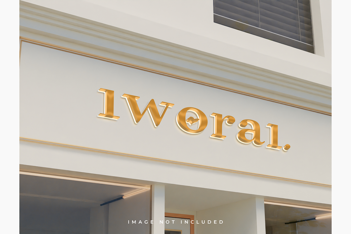 Sign logo mockup vol#02, an Advertising Mockup by mockupocka (Photo 13 of 13)