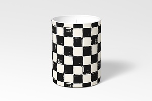 Painted Chessboard Vector Pattern