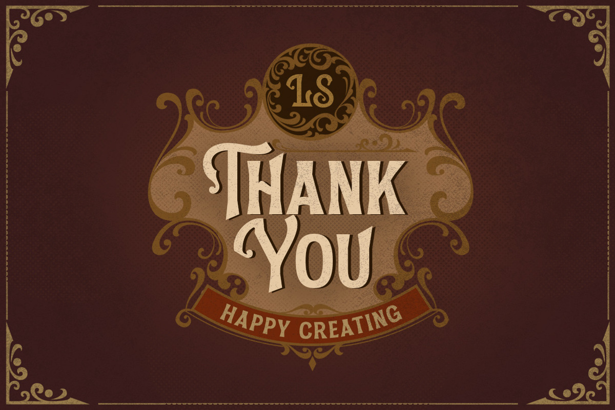 Silvestern - Vintage Display Font, a Font by Letterhend Studio (Photo 9 of 9)