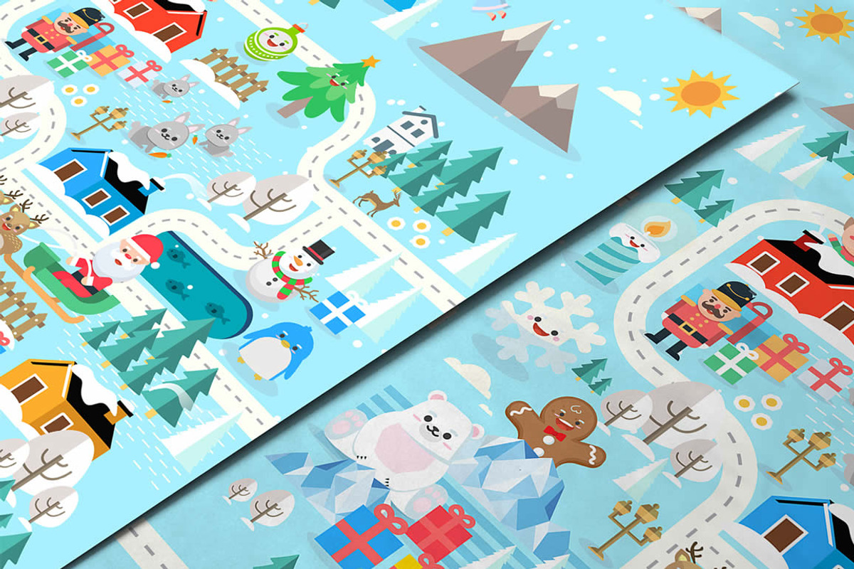 Xmasland Christmas poster design, a Flyer Template by www.lemongraphic.design (Photo 1 of 6)