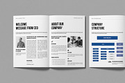 Annual Report Template, a Brochure Template by Work-Envance (Thumbnail 3 of 7)
