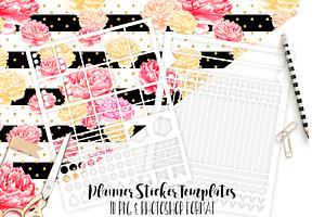 Planner Sticker Templates Photoshop