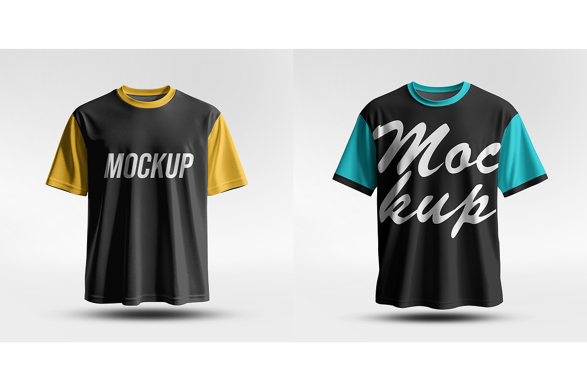 Drop Shoulder T-Shirt Mockup Set, a Mockup by Northfrom (Photo 2 of 7)