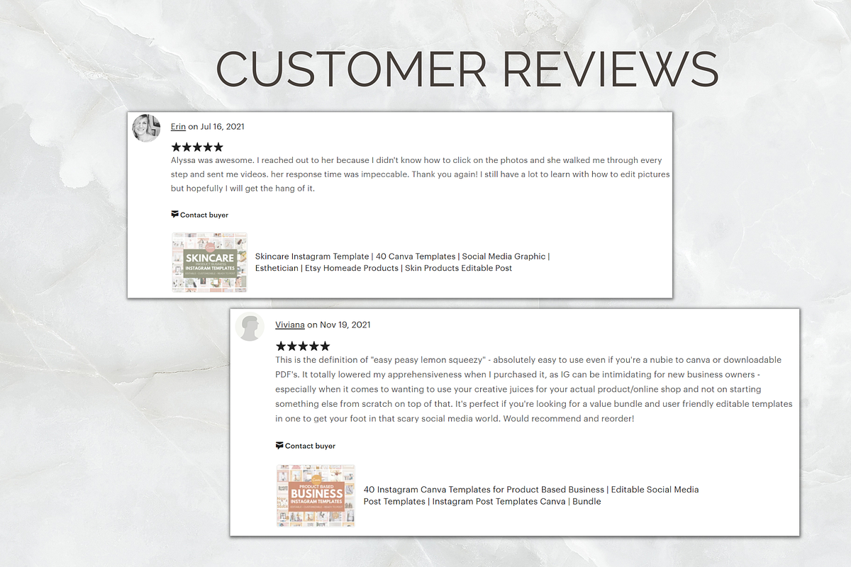 Instagram Template for Business, a Social Media Template by Social Assumptions (Photo 6 of 7)
