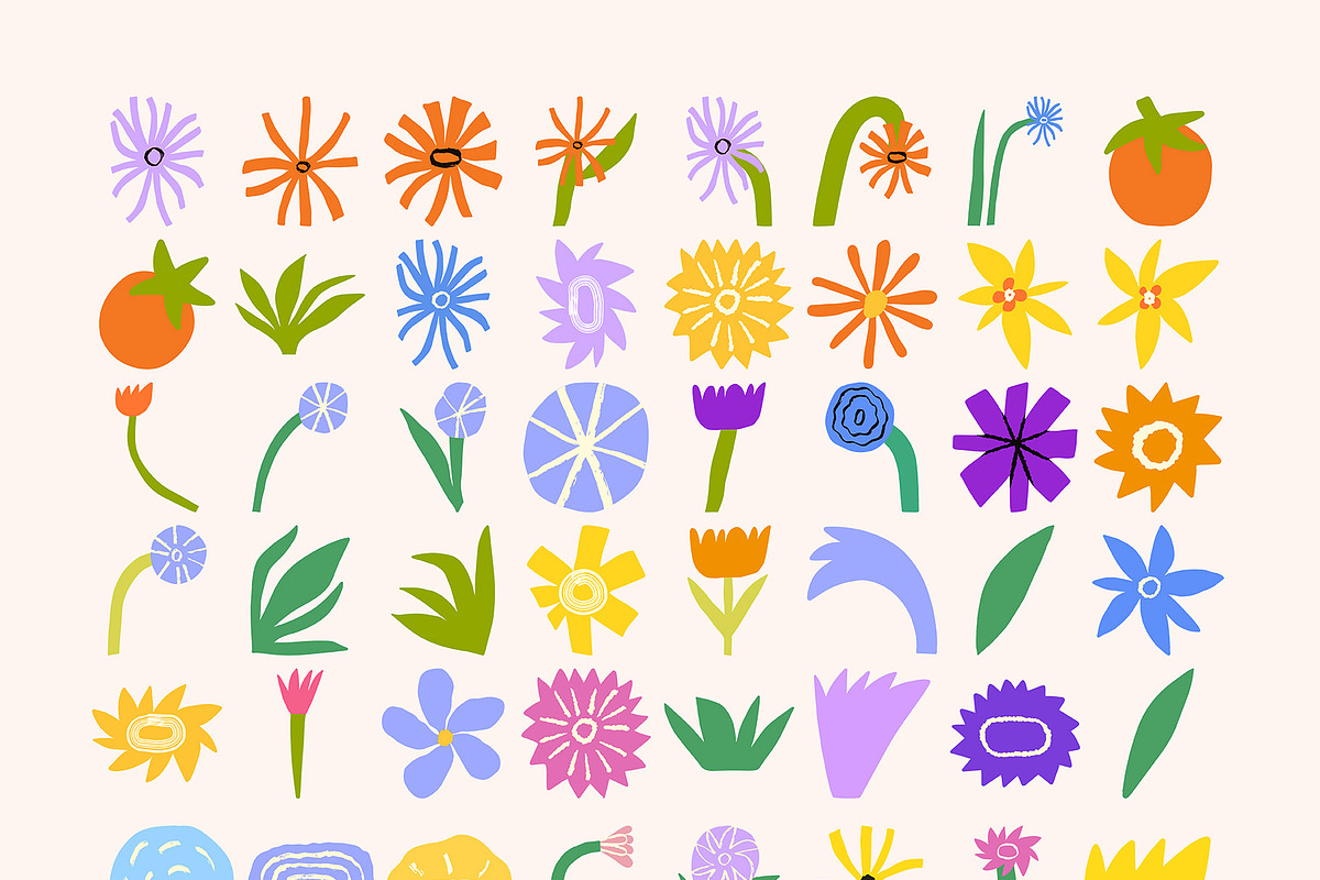 FLOWER MARKET 2 Graphics Bundle, a Pattern Graphic by Katerina Osa (Photo 16 of 16)