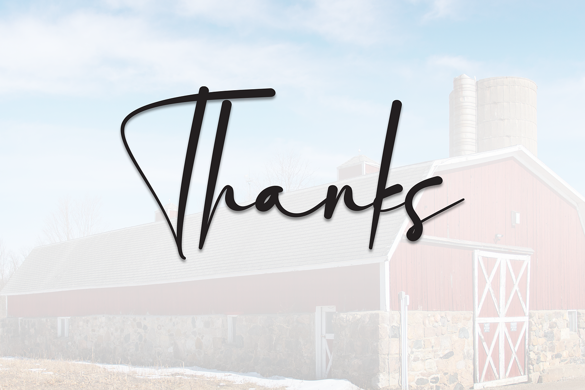 Farmhouse | Script Font, a Handwritten Font by Scratchones (Photo 8 of 8)