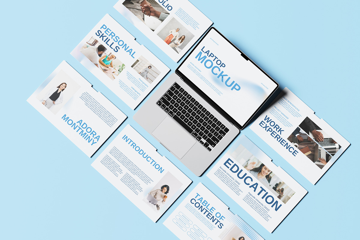 Laptop Screen Website Mockup, a Mac Mockup by Sosuna Studio (Photo 4 of 13)
