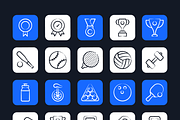 Sports and Awards Icons, an Outline Icon by Brickclay (Thumbnail 7 of 7)