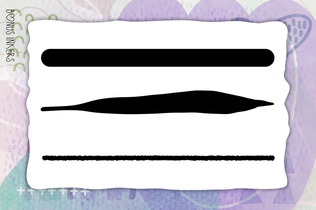 Abstract Base Procreate Brush Set, a Brush Add-On by cugypress (Photo 8 of 10)