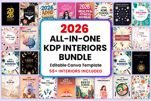 2026 All-in-One Canva Planner Bundle, a Stationery Template by Mustafiz