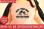 Keep Your Bike High and Your Head Hi, an Object Graphic by CrexoraLab (Thumbnail 3 of 3)