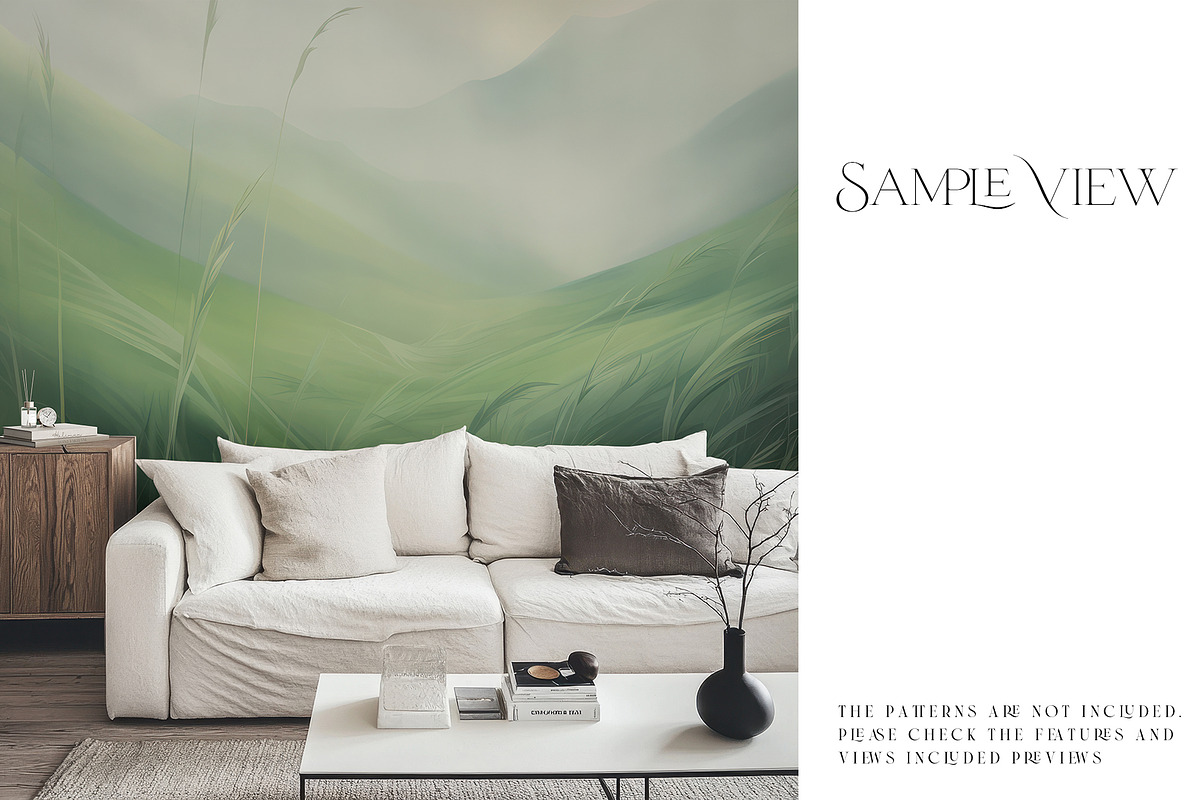 44 Frames and Wallpaper Mockup, a Product Mockup by mock-ups (Photo 6 of 9)