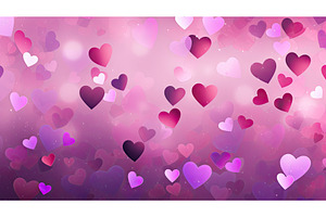 he pink purple heart background ai, a Background Photo by pikepicture