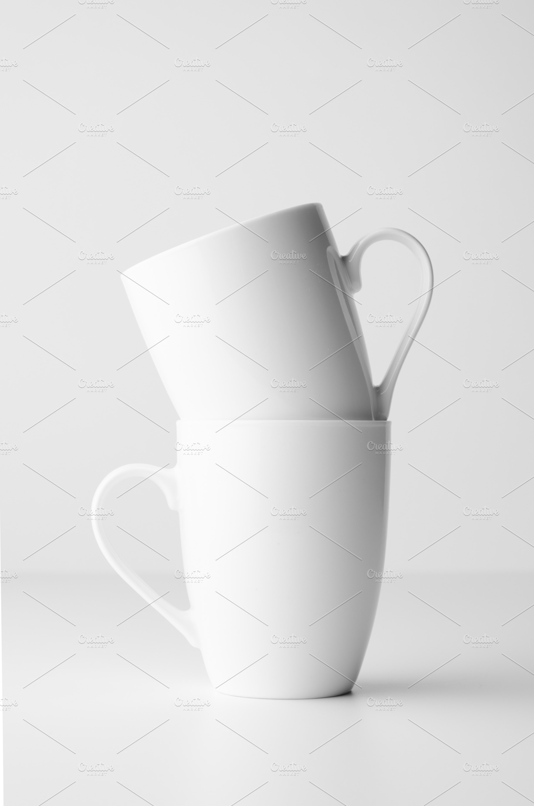 White coffee mug mockup JPEG, a Food & Drink Photo by Shablon