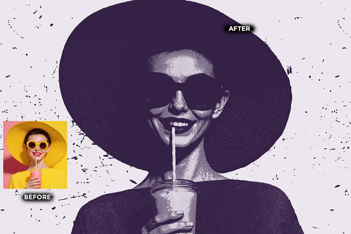 INKFORM ILLUSTRATION FX, an Action Add-On by Studio Retouch (Photo 10 of 11)