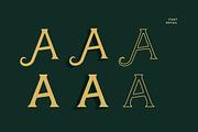 North Forest Vintage Serif Font, a Serif Font by UICreative (Thumbnail 3 of 5)