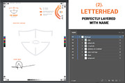 Customizable Stationery Templates, a Stationery Template by Design Fusion (Thumbnail 3 of 4)